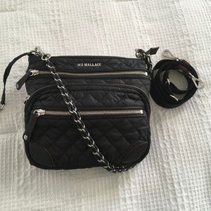 MZ Wallace Downtown Crosby Crossbody black
